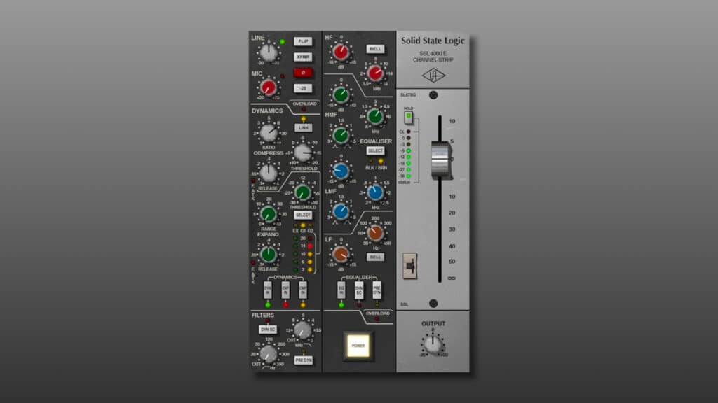 UAD SSL E Channel Strip