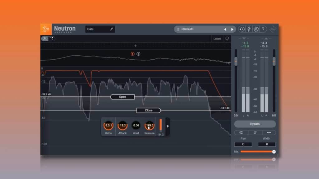 iZotope Neutron 4 Gate