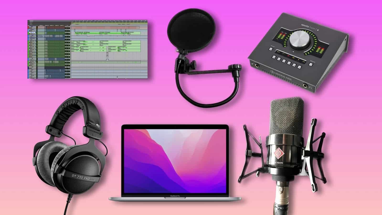 ‎Equipment Recording Vocals